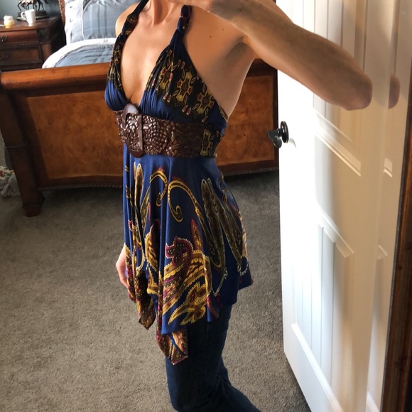 Silk Halter Top - Picture 7 of 7